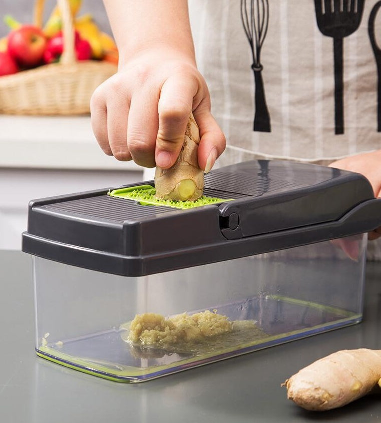 Multifunctional Vegetable Cutter - Kitchen Slicer Dicer for Fruits & Veggies